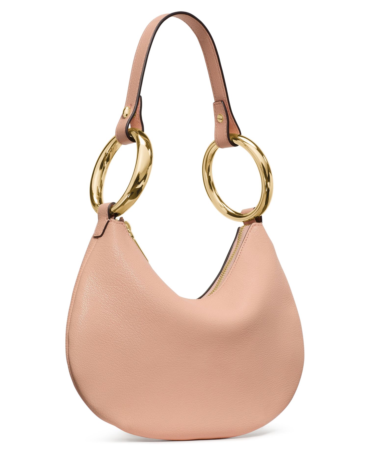 Bangle Small Pebbled Leather Bracelet Bag