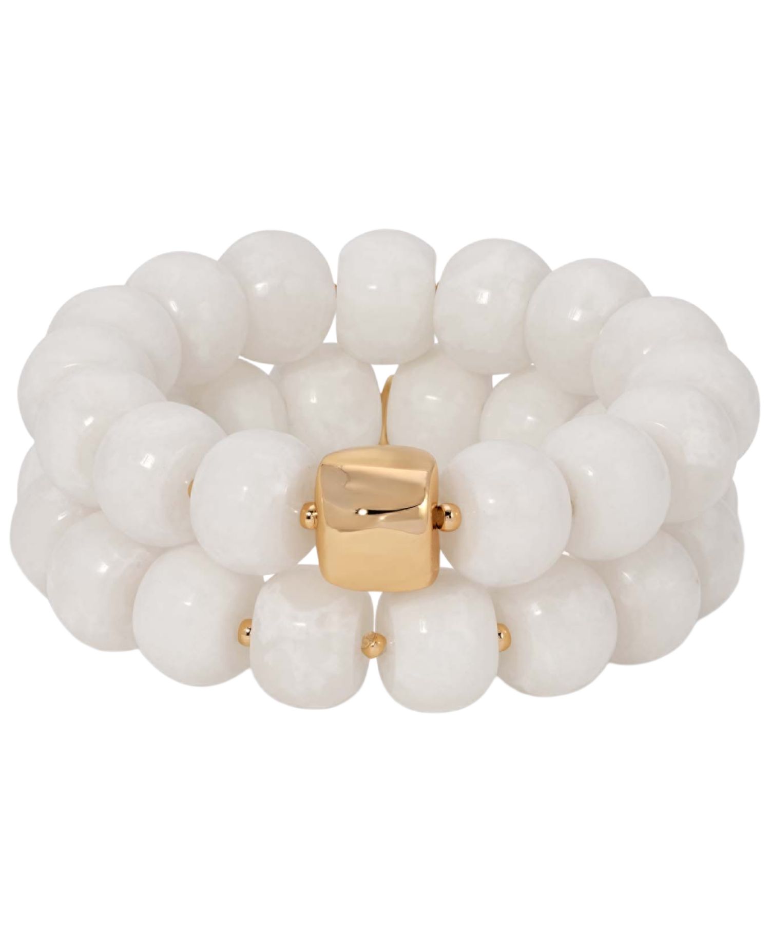 18k Gold-Plated Power Bead Stack Bracelet