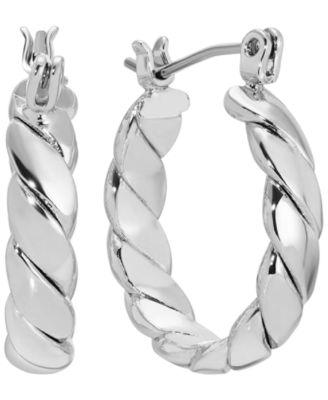 18k Gold-Plated Mini Hoop Earrings
