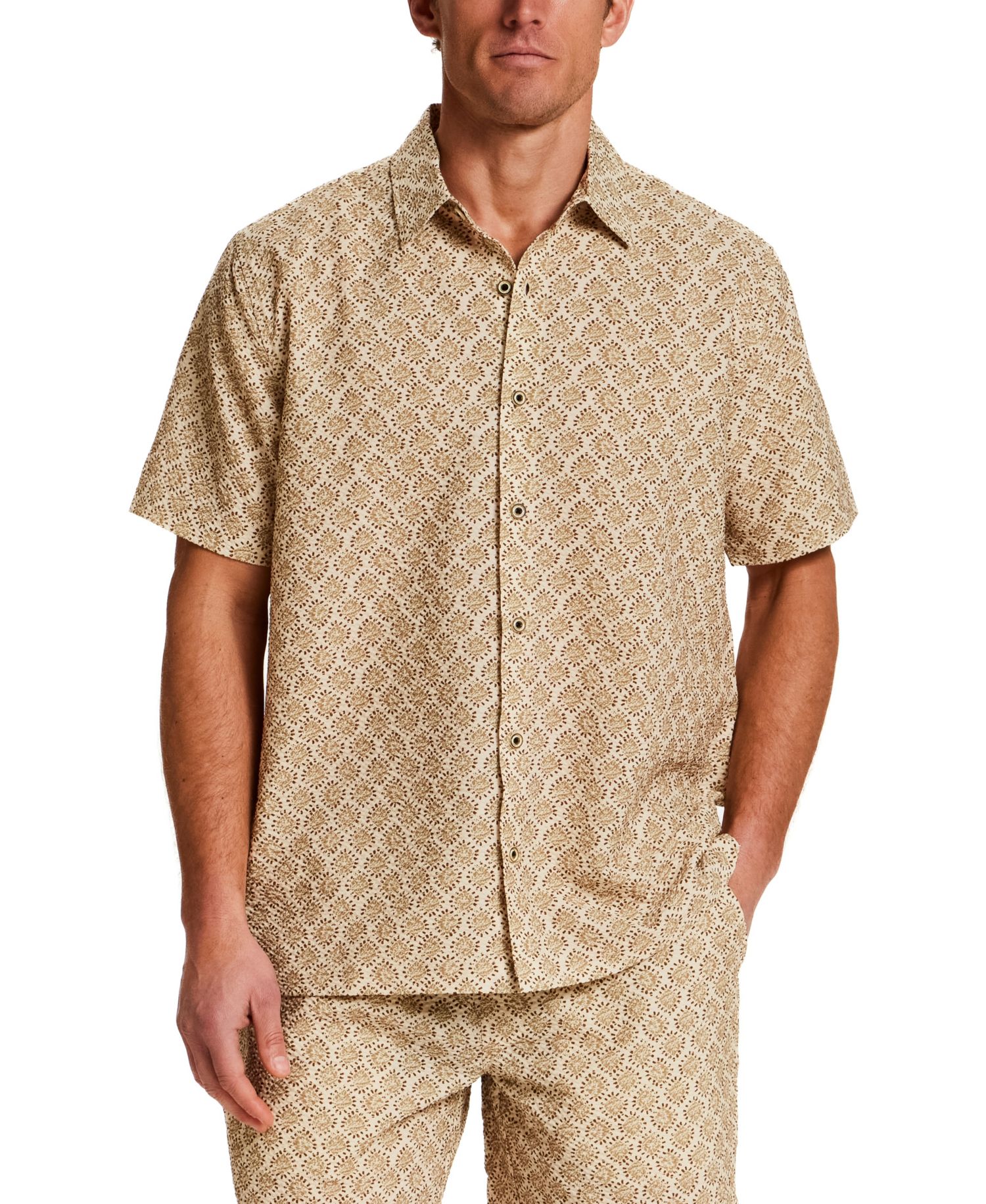Men's Print Regular-Fit Shirt