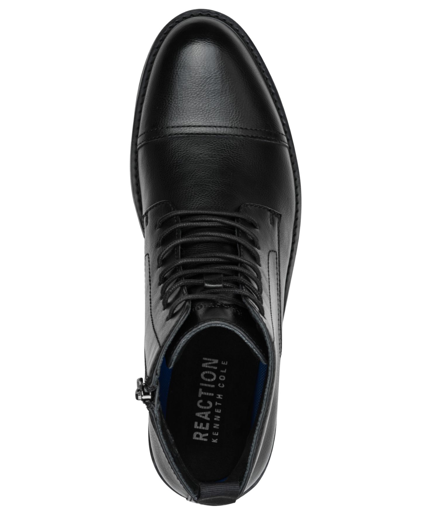Мужские ботинки Kenneth Cole Reaction Lowen Lace-Up, цвет: Чёрный — фото 4