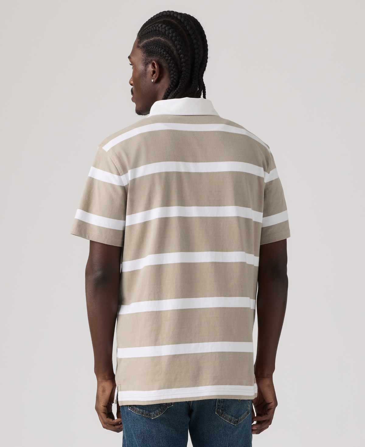 Levi's Men's Short-Sleeve Rugby Polo Shirt