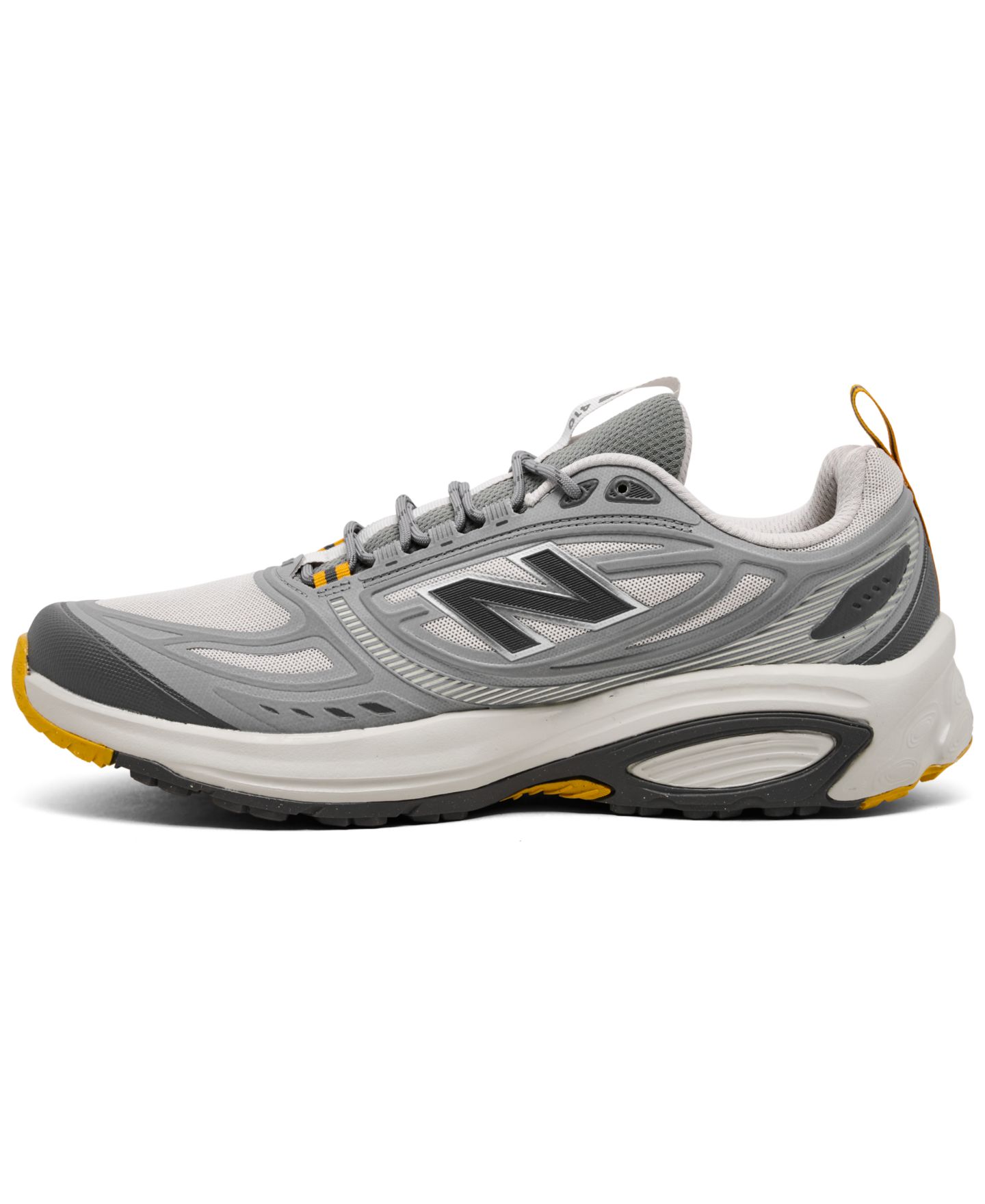 Мужские кроссовки New Balance Fresh Foam 410 V9 Trail Running, цвет: Серый — фото 5
