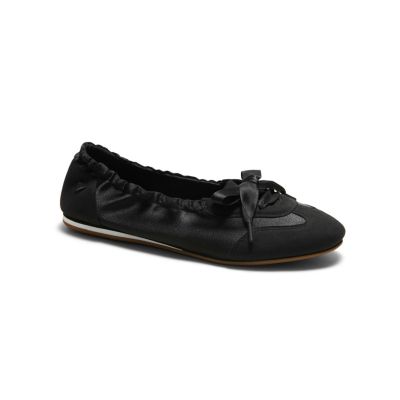 Women's Yanka Round-Toe Satin Sneakerina