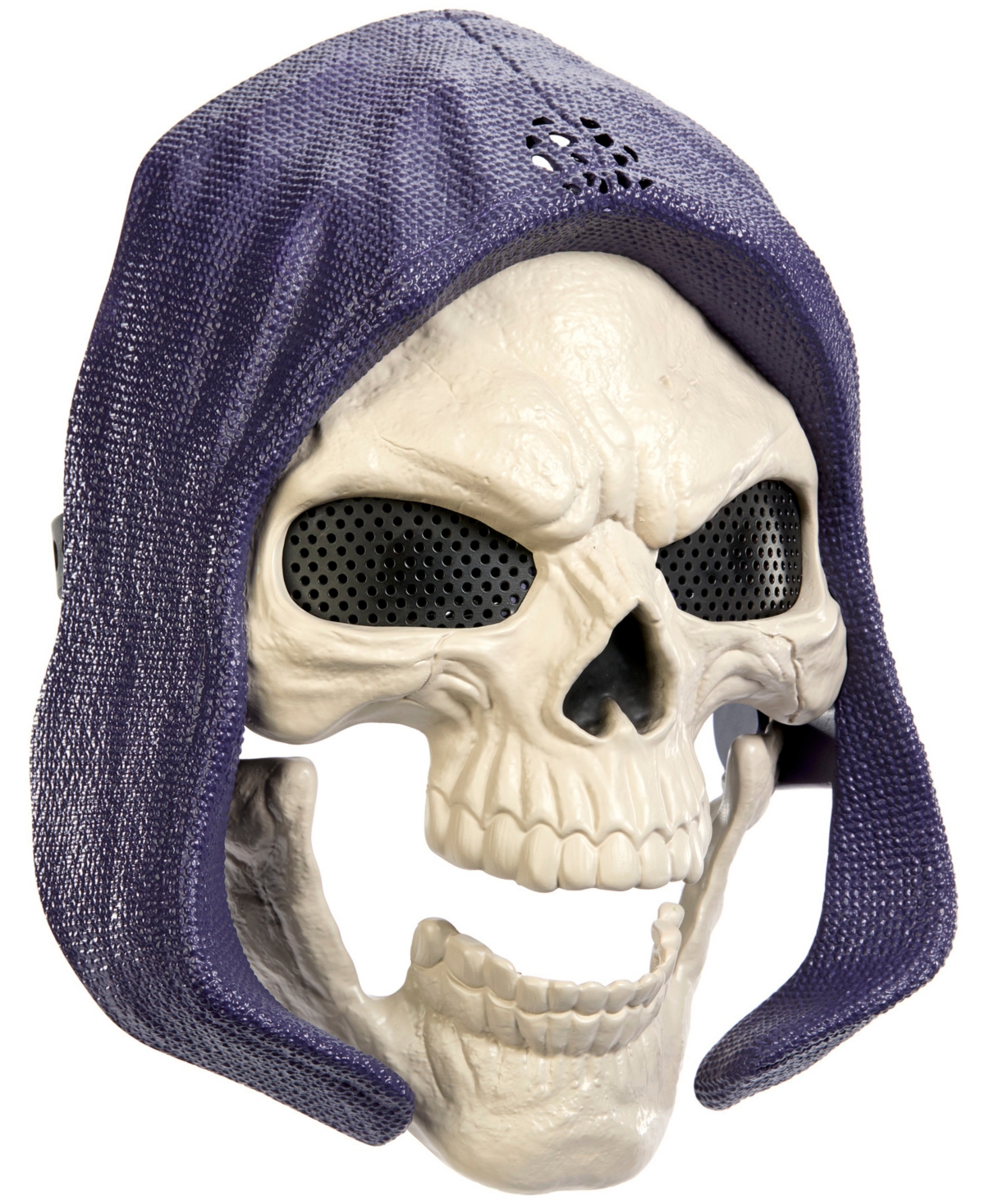 Masters of the Universe Skeletor Mask Movie Look, Lights & Sounds Roleplay Costume Face Cover