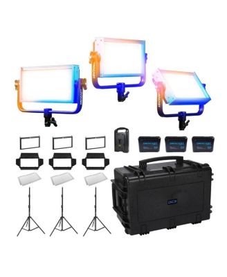 Plus Series LED500 30W Bi-Color LED 3-Light Location Kit