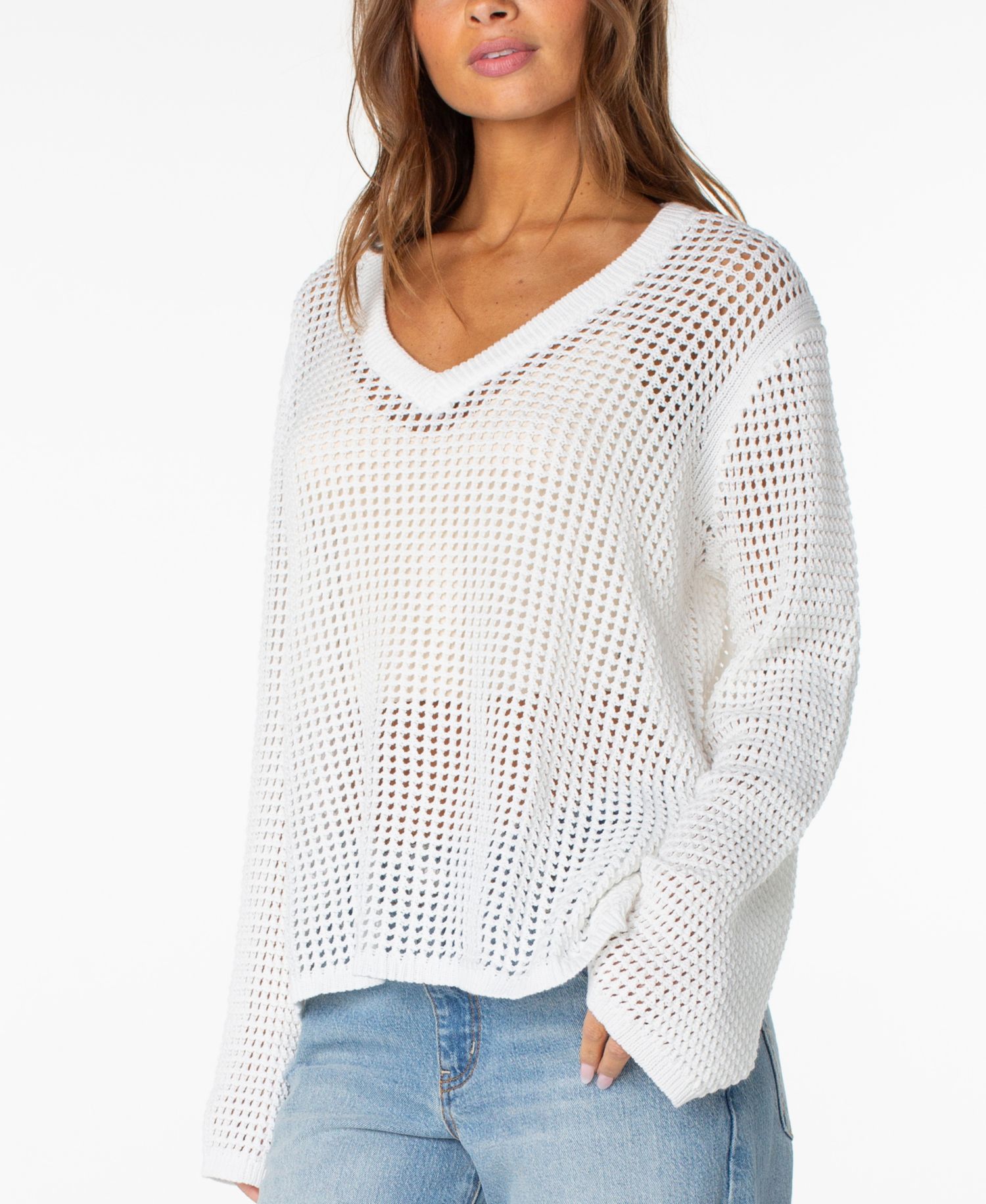 Women's Summer Nights V-Neck Tunic Top