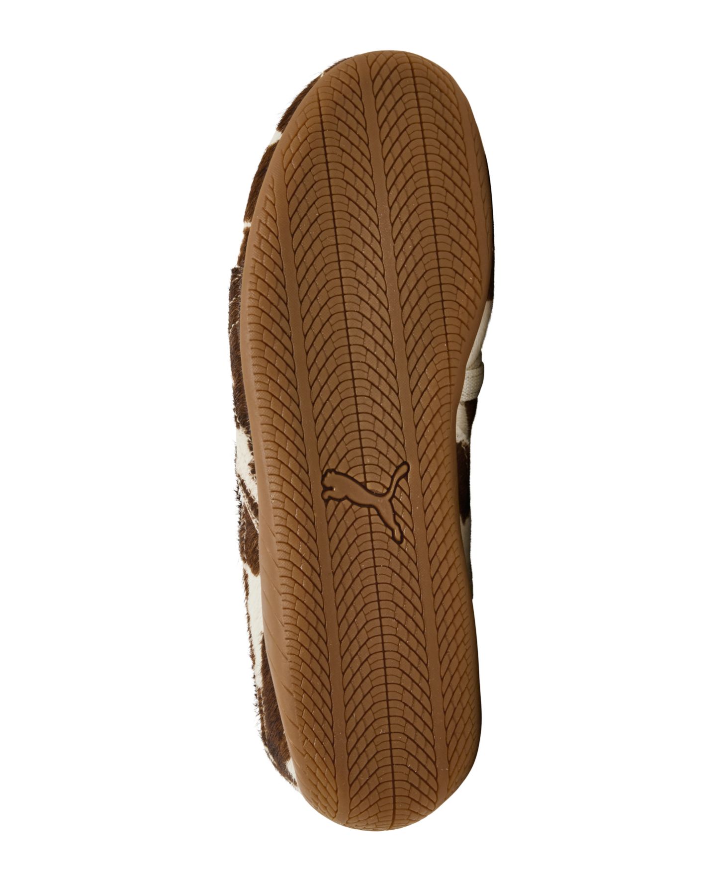 Обувь Puma Women's Speedcat Cow Print Ballet Shoes, цвет: Шоколадный / Белый — фото 6