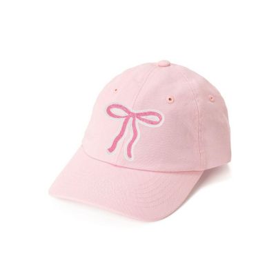 Girls Coquette Bow Patch Baseball Hat