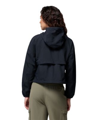 Columbia Women's Spire Valley Cropped Windbreaker Jacket - Macy's