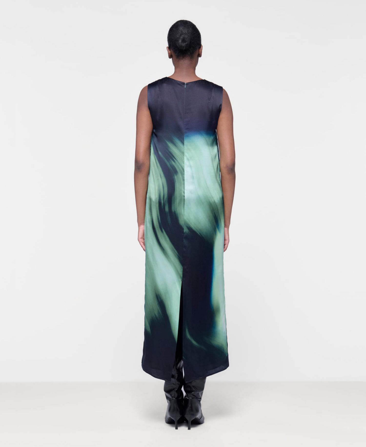 Women's Sleeveless Printed Dress