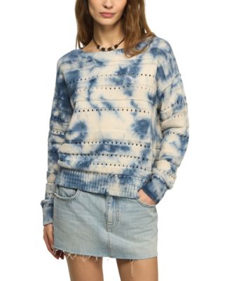 Women's Beachy Tie-Dye Crewneck Sweater