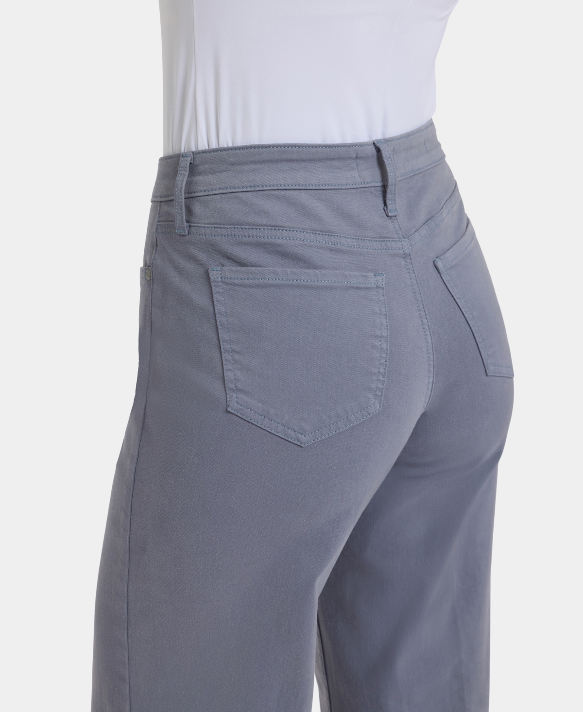 Nydj Petite Teresa Wide-Leg Ankle Jeans with Lift Tuck Technology