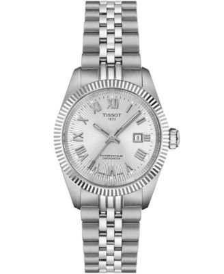 Men's Ballade Power Silver Stainless Steel Bracelet Watch, 30mm