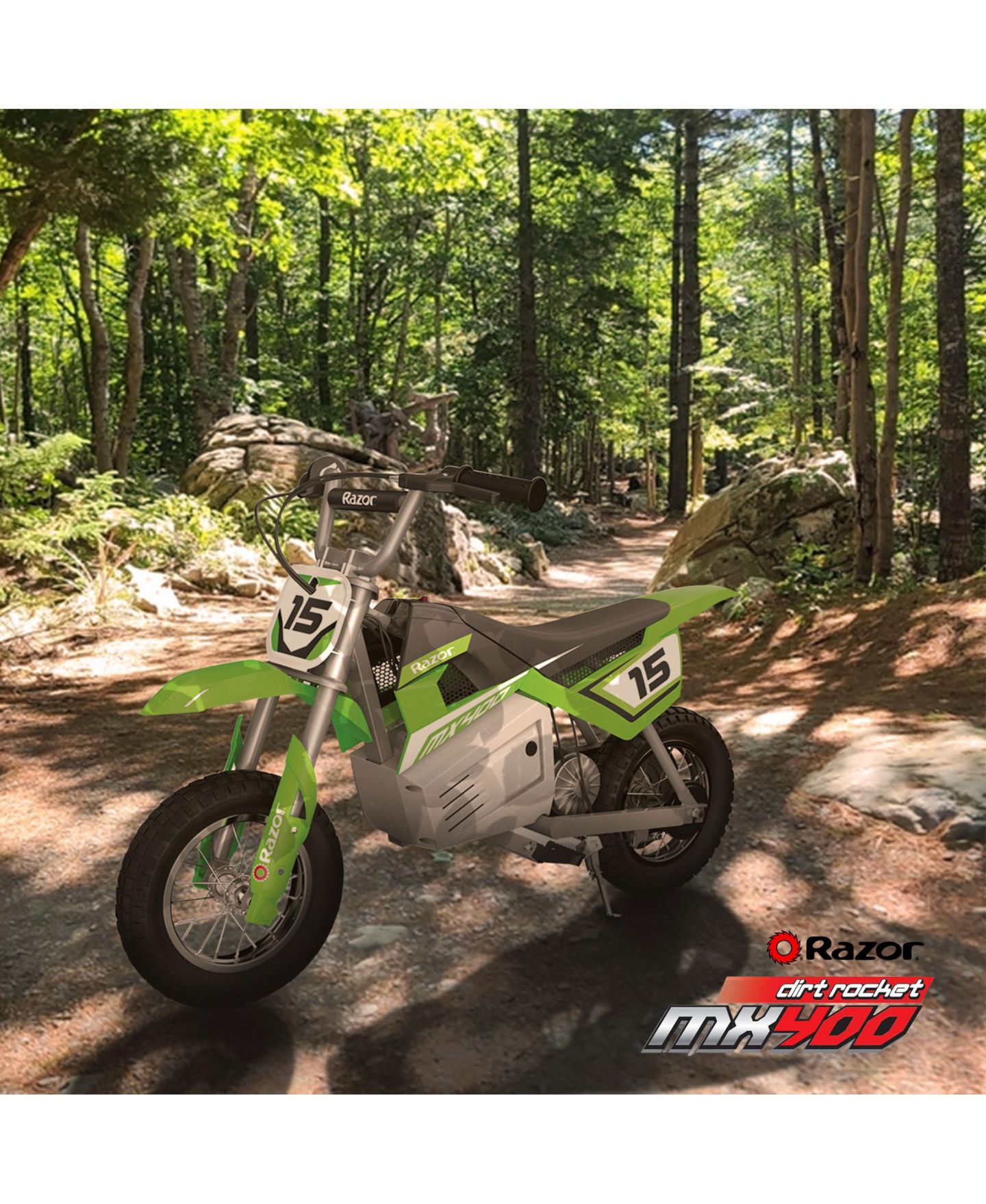 Детская игрушка Razor MX400 Dirt Rocket Electric Motocross Motorcycle, 140-Pound Capacity, Ages 13 & Up — фото 5