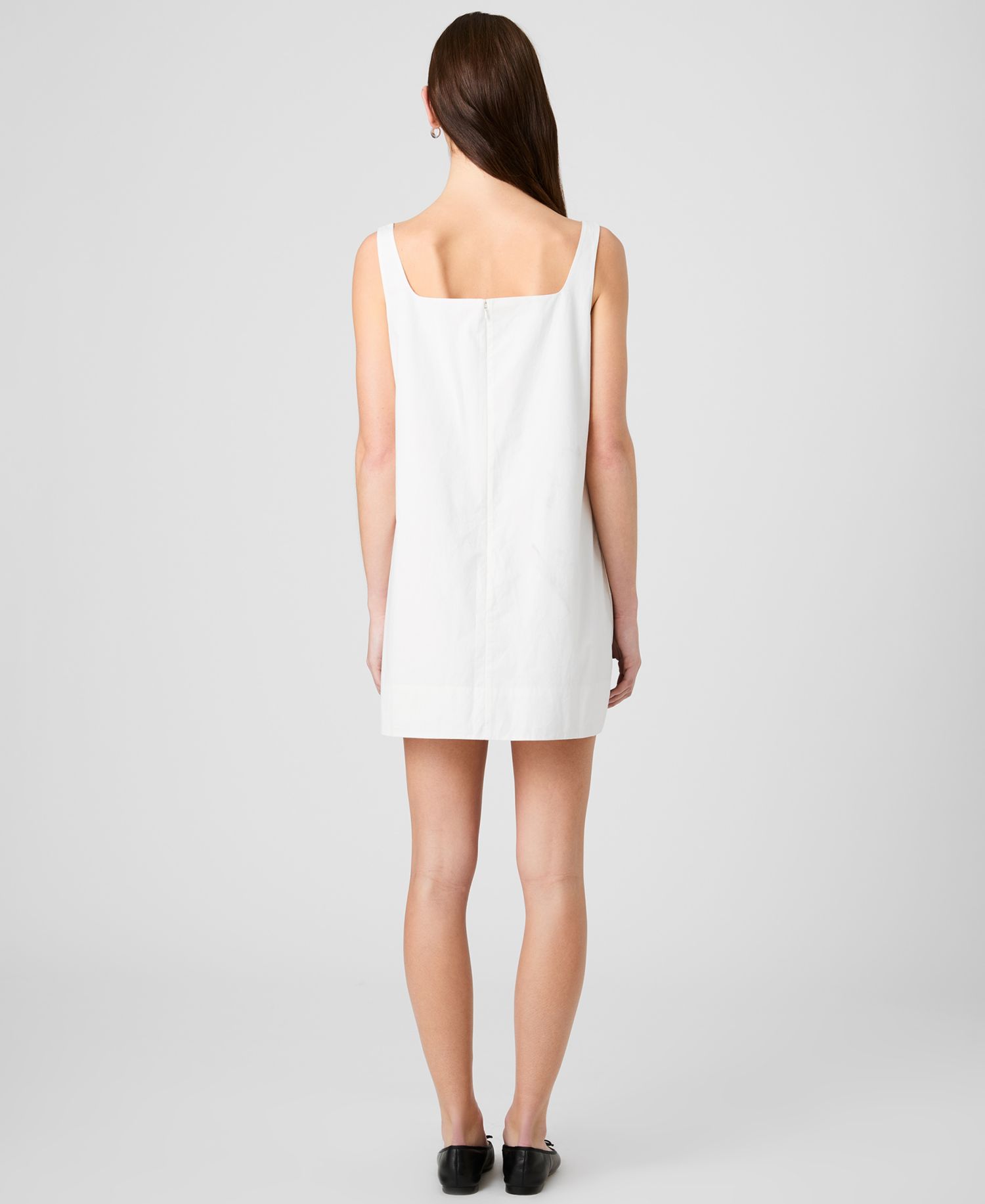 Women's Sleeveless Cotton Mini Dress