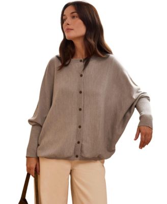 Women's Fine Knit Merino Cardigan