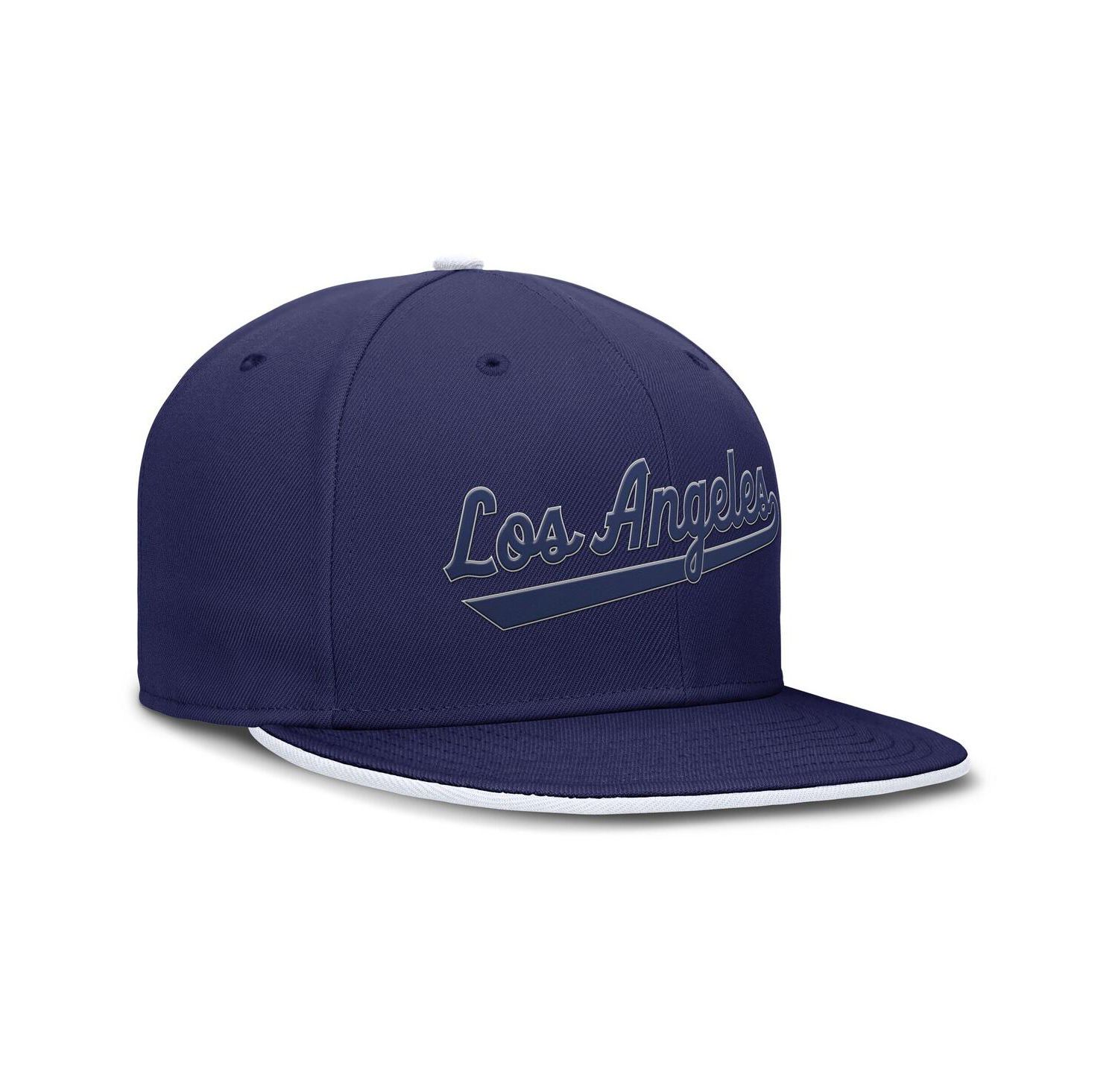 Men's Royal Los Angeles Dodgers Dri-FIT Round Bill True Fitted Hat