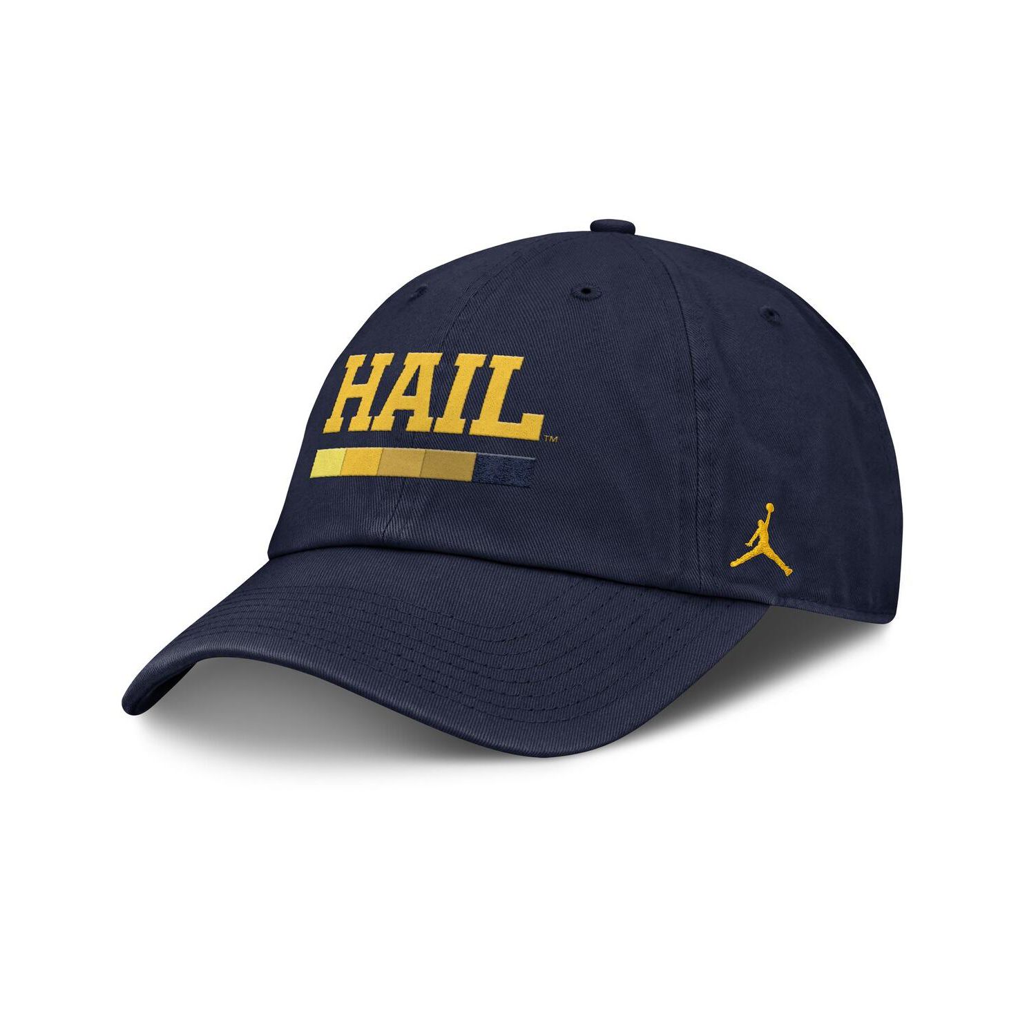 Men's Navy Michigan Wolverines Club Campus Adjustable Hat