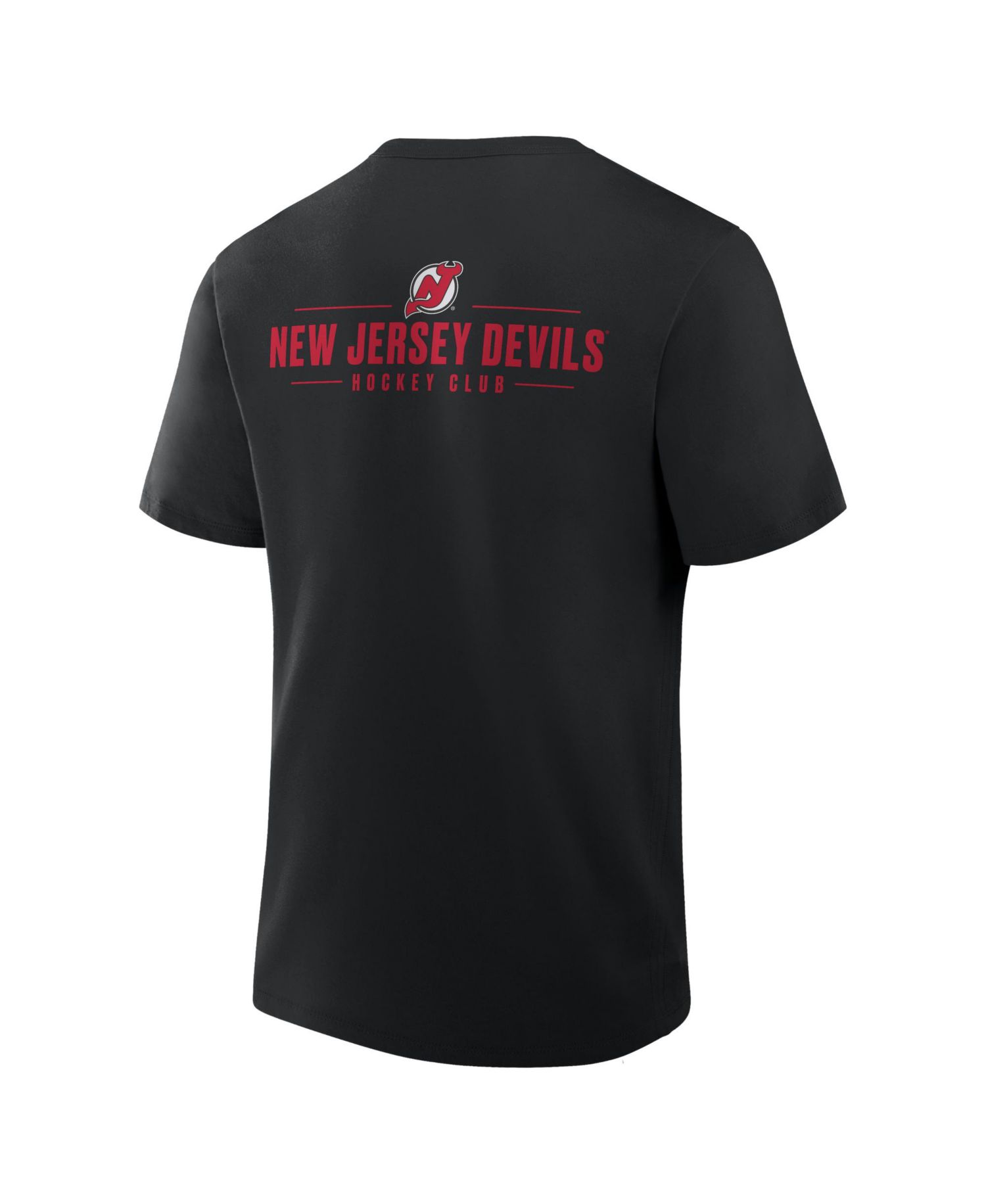 Men's Black New Jersey Devils Crash The Net Legacy T-Shirt