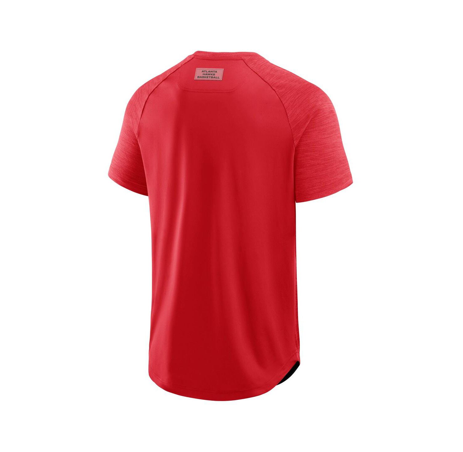 Men's Red Atlanta Hawks Inbound Pass Play Practice T-Shirt