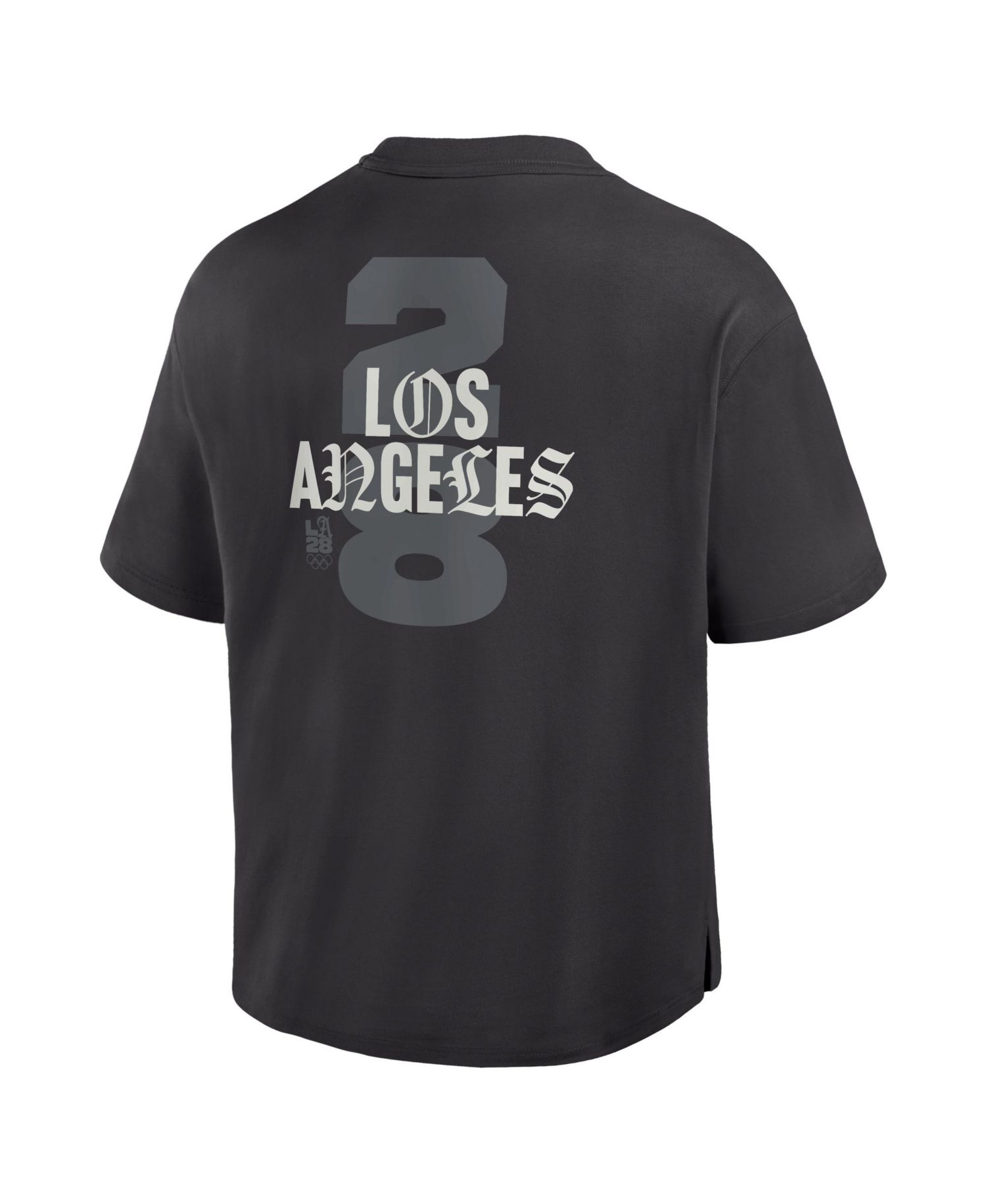 Men's Gray LA28 Summer Olympics Type Play T-Shirt