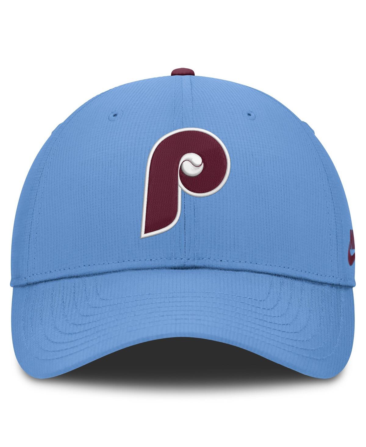 Nike Men's Light Blue Philadelphia Phillies Cooperstown Club Dri-fit Adjustable Hat