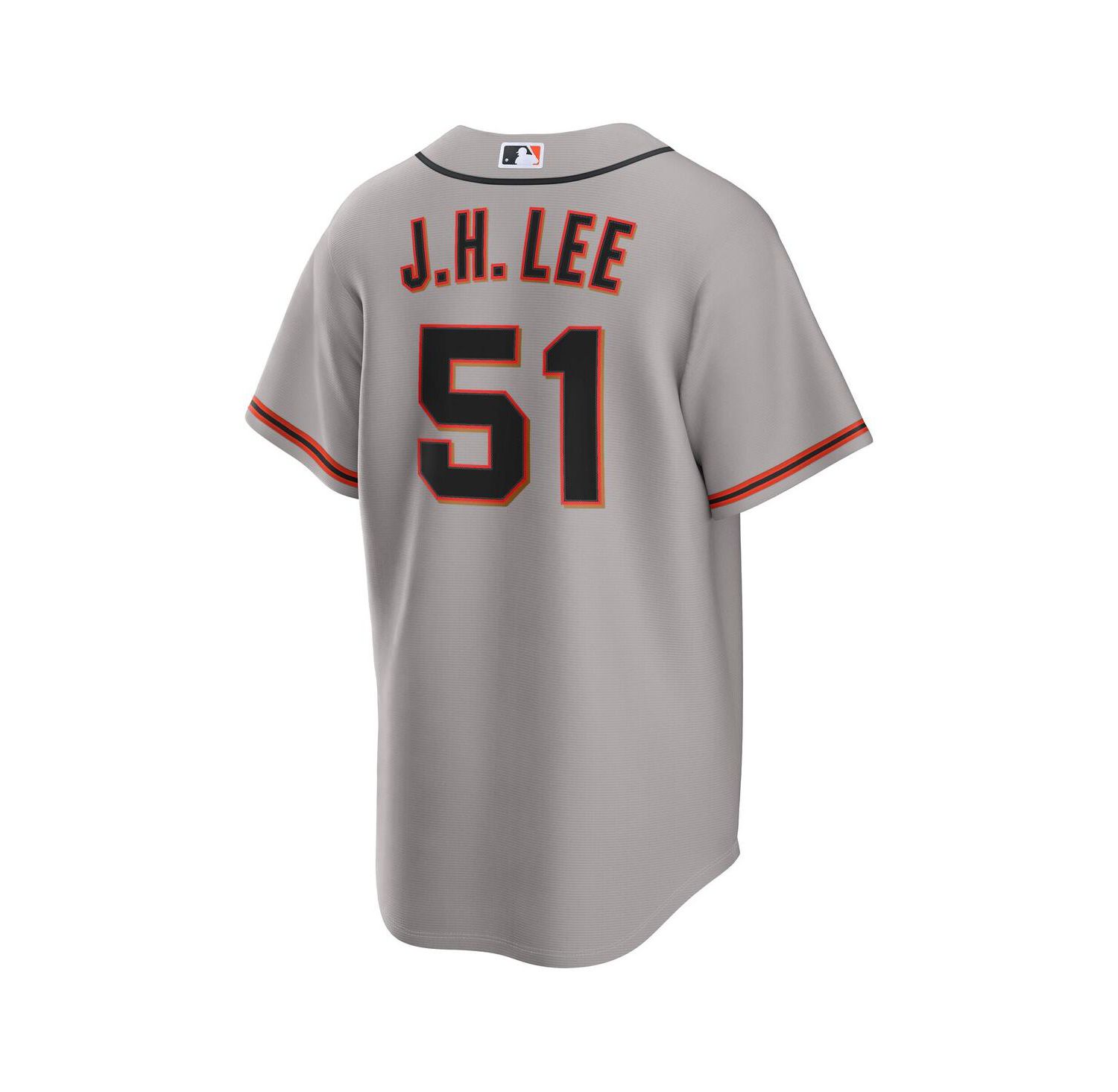Men's Jung Hoo Lee Gray San Francisco Giants Road Replica Jersey