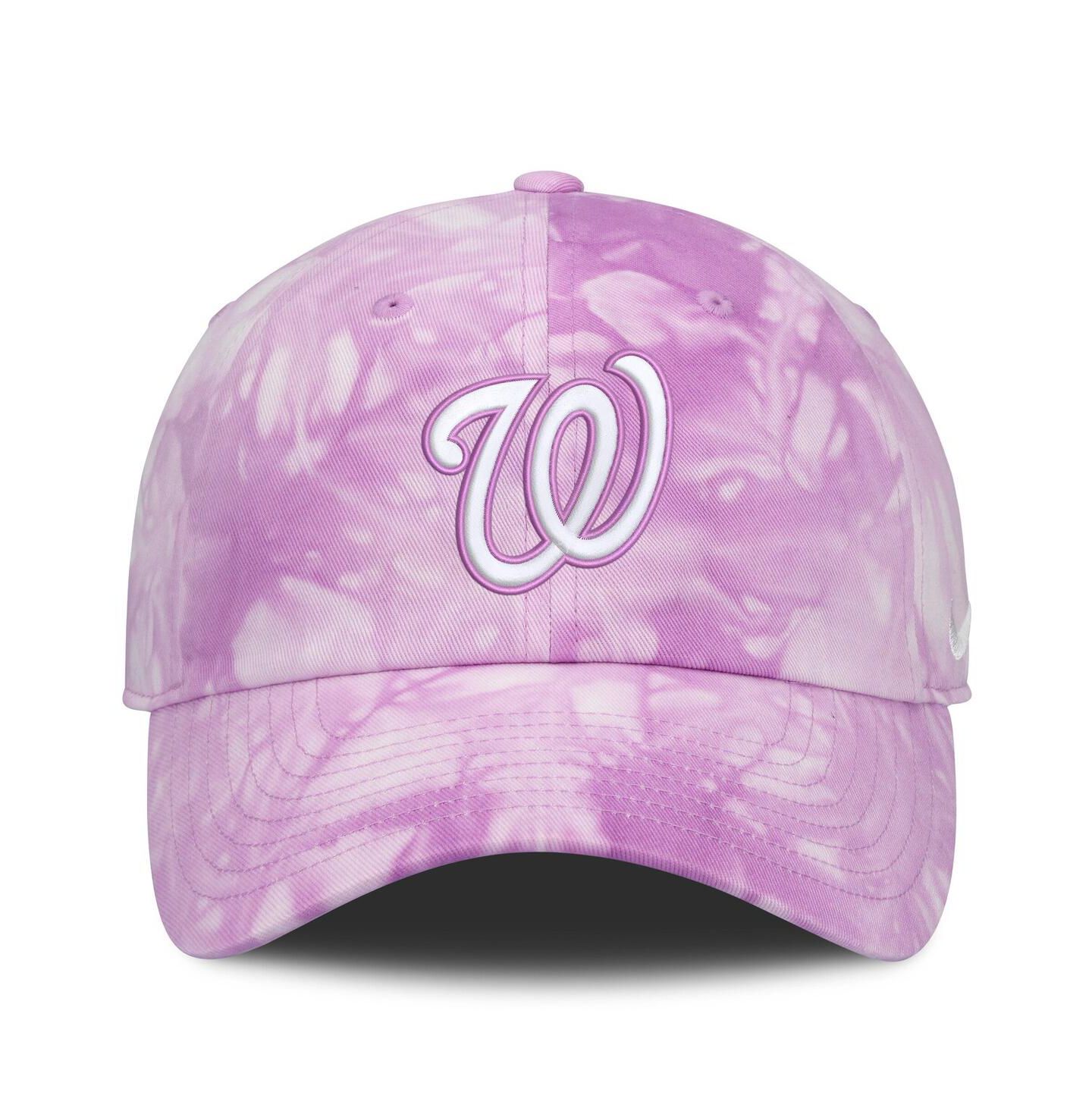 Женская кепка Nike Light Pink Washington Nationals Mother’s Day Club Adjustable Hat — фото 2