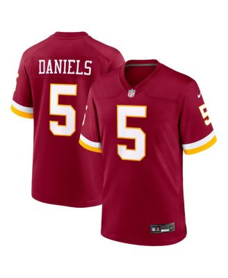 Men's Jayden Daniels Burgundy Washington Commanders Game Jersey