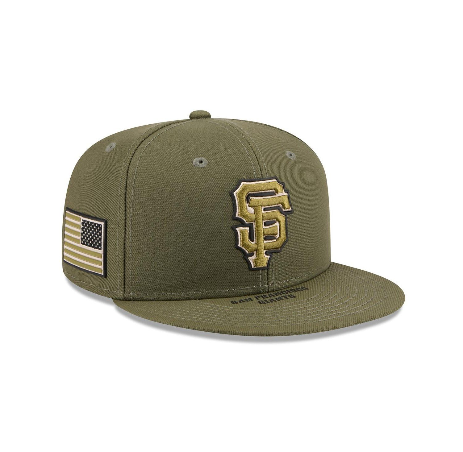 Men's Olive San Francisco Giants 2026 Armed Forces Day 59FIFTY Fitted Hat