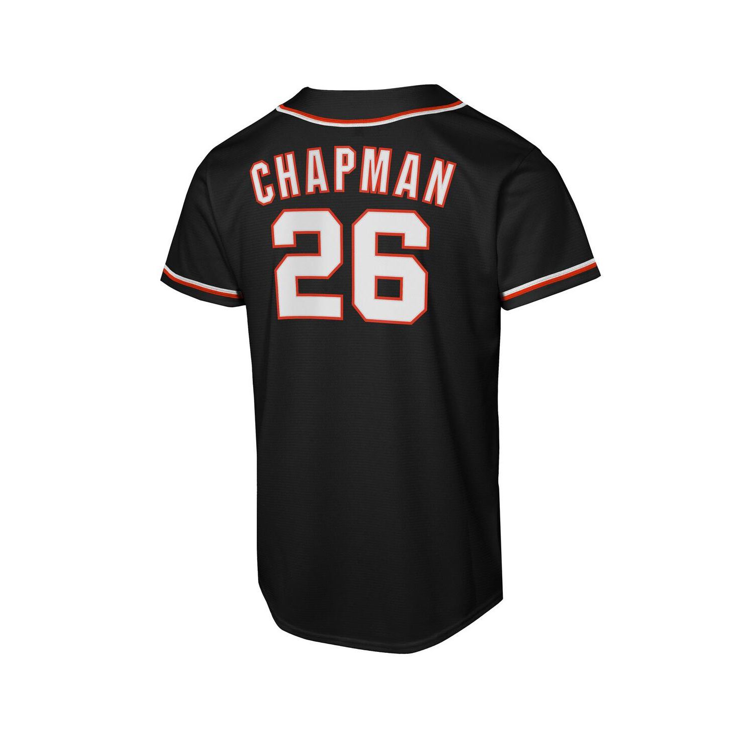 Big Boys and Girls Matt Chapman Black San Francisco Giants Fashion Replica Player Jersey