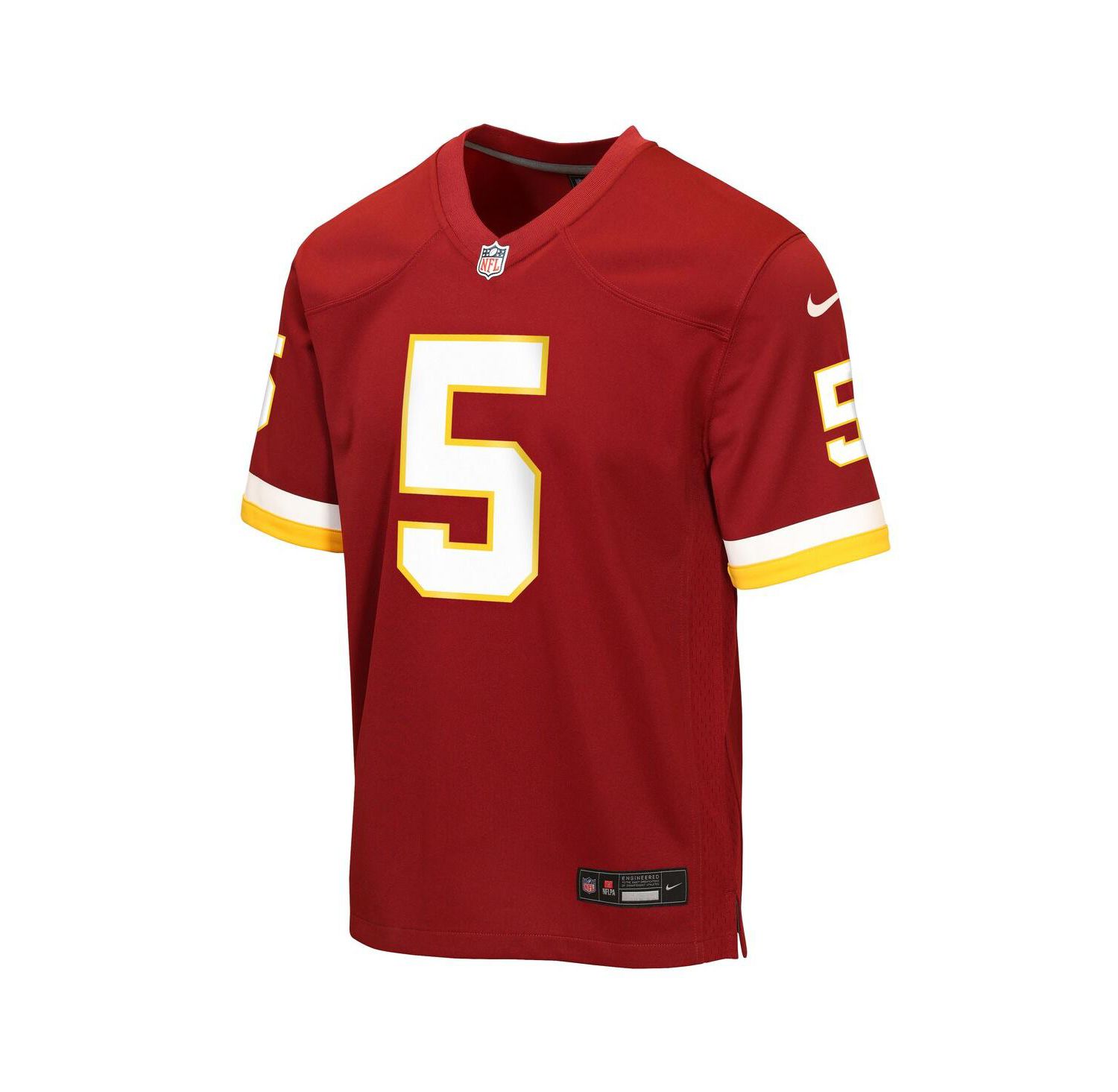 Big Boys and Girls Jayden Daniels Burgundy Washington Commanders Game Jersey