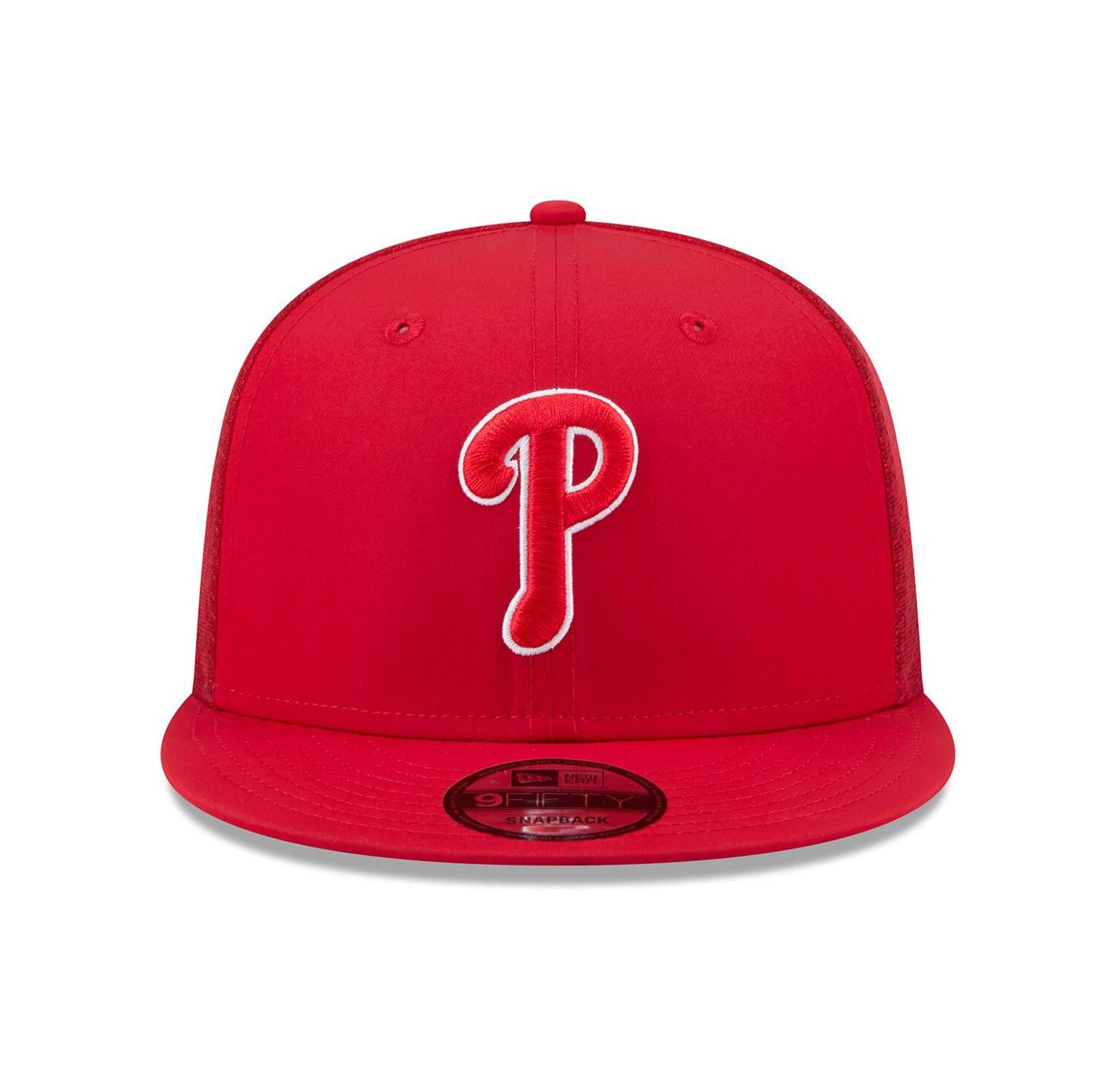 Men's Red Philadelphia Phillies 2026 Batting Practice 9FIFTY Snapback Hat