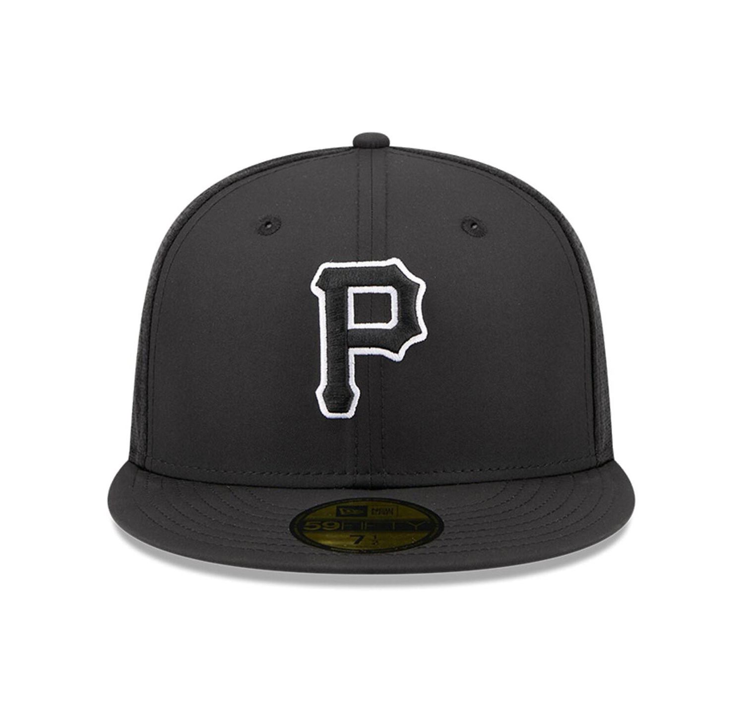 Men's Black Pittsburgh Pirates 2026 Batting Practice 59FIFTY Fitted Hat