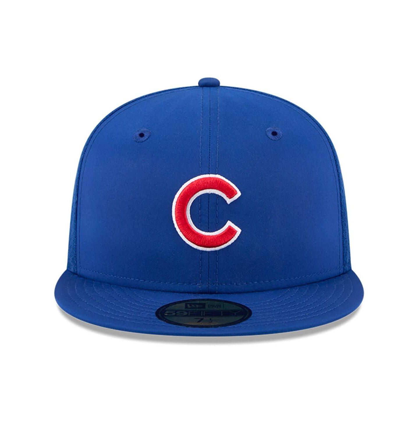 Мужская кепка New Era Royal Chicago Cubs 2026 Batting Practice 59FIFTY Fitted Hat — фото 2