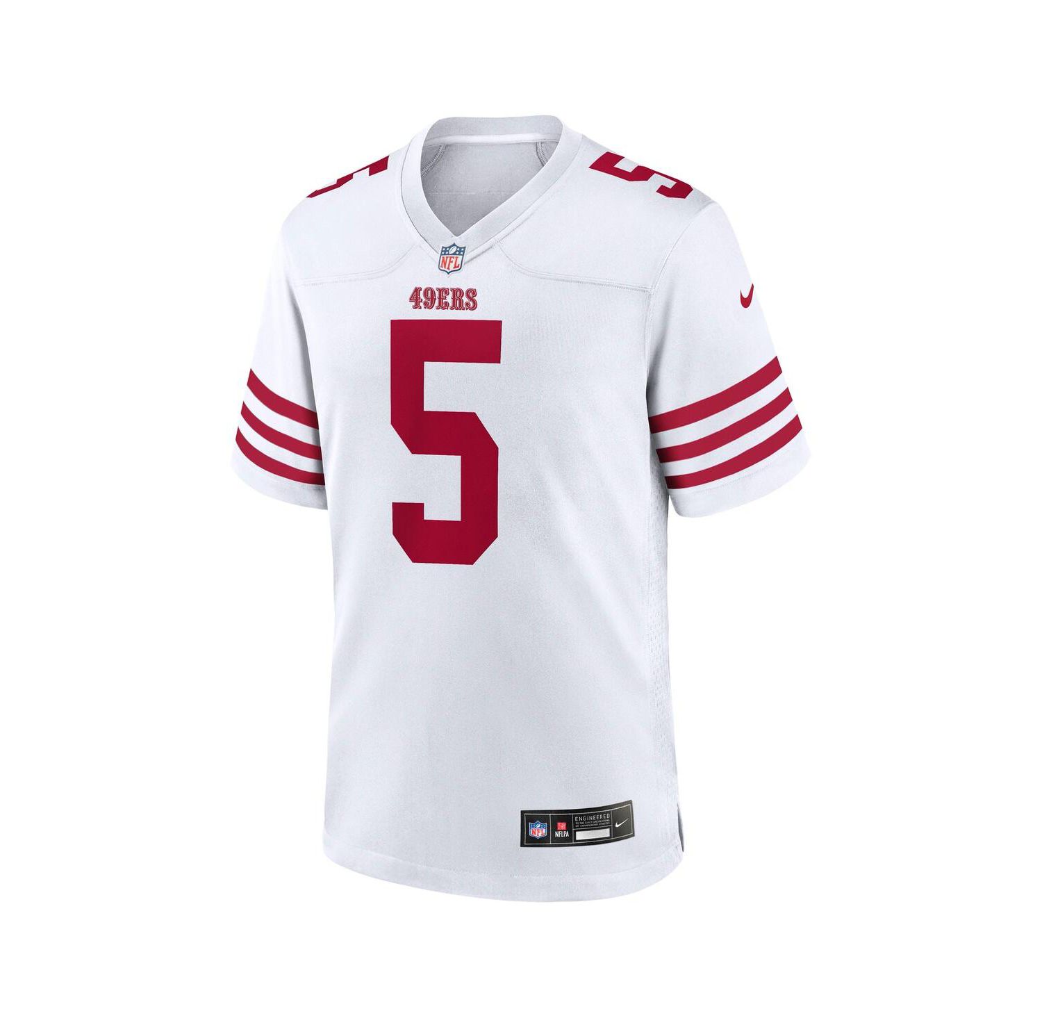 Men's Mike Evans Men's White San Francisco 49ers Game Jersey