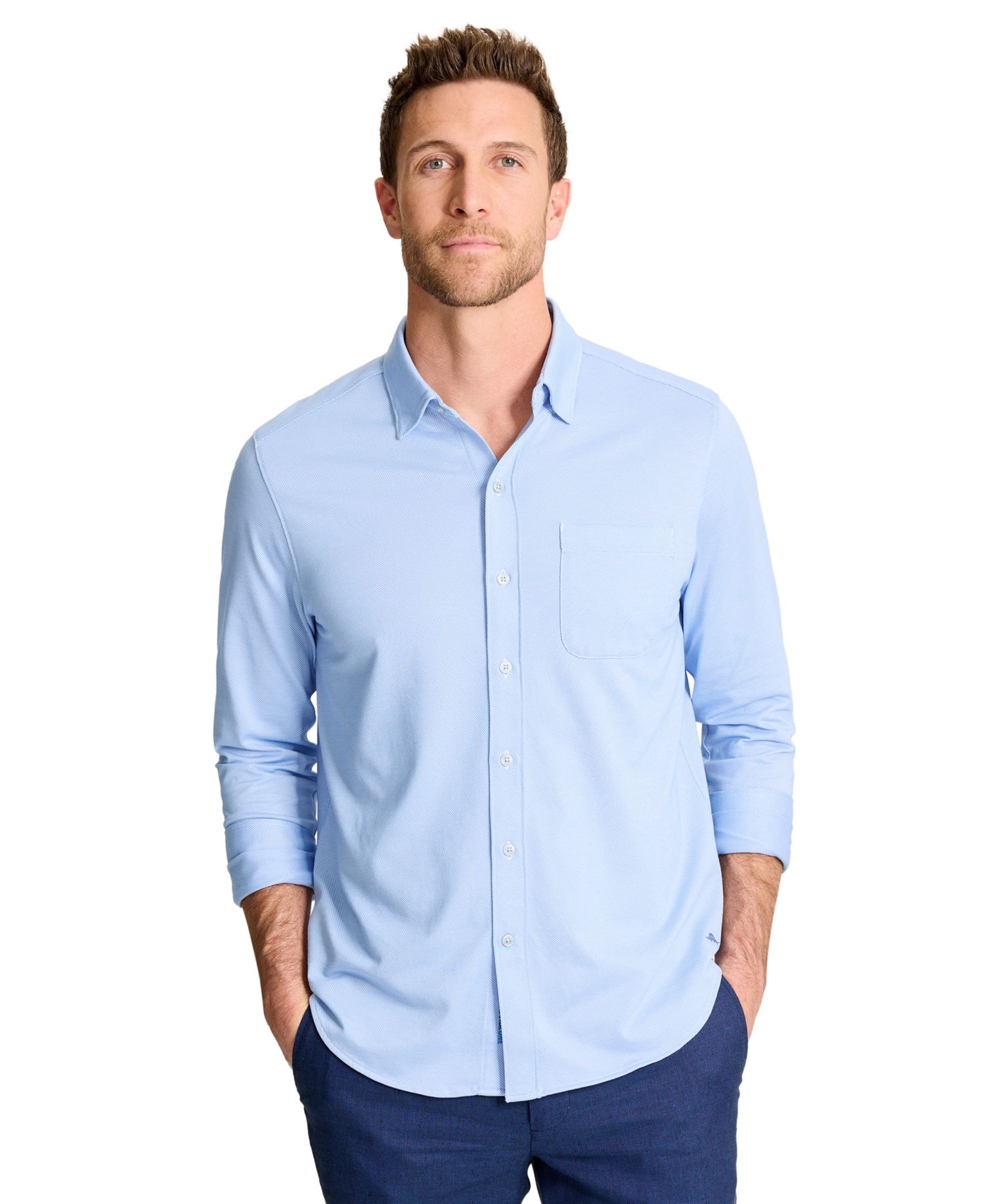 Men's New San Lucio Stretch Long-Sleeve Shirt