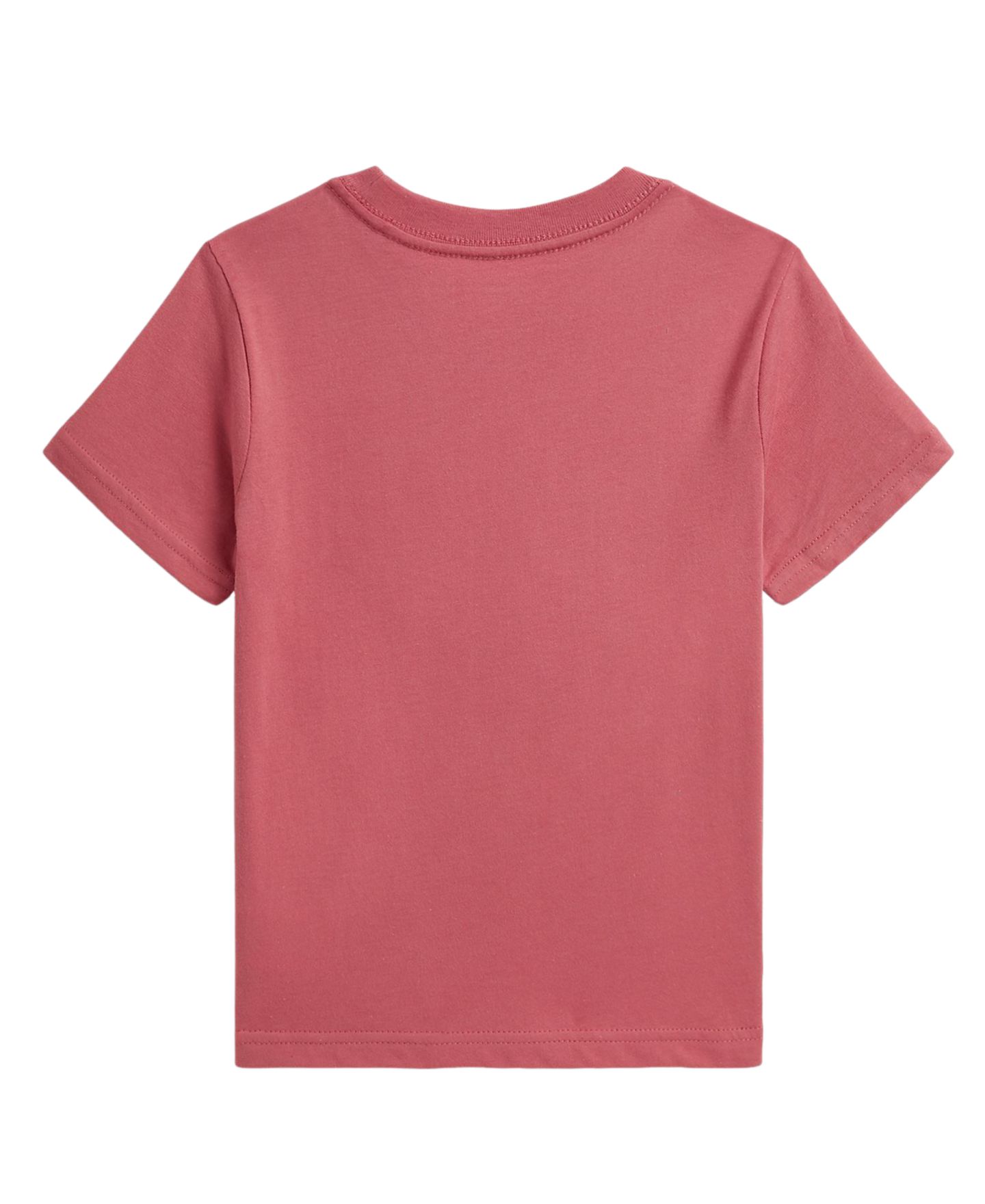 Детская футболка Polo Ralph Lauren Polo Bear из джерси для мальчиков, 2-7, цвет: Ягодный — фото 2