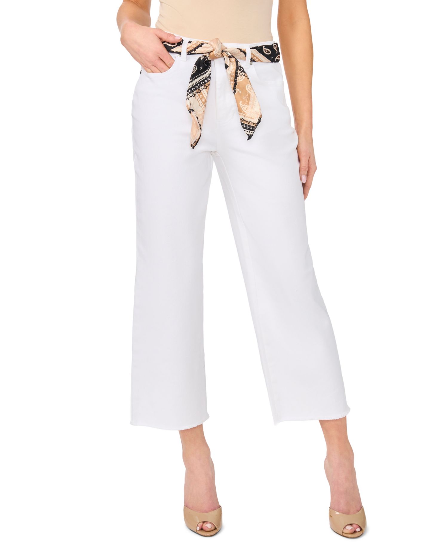 Women's Straight-Leg Cropped Jeans
