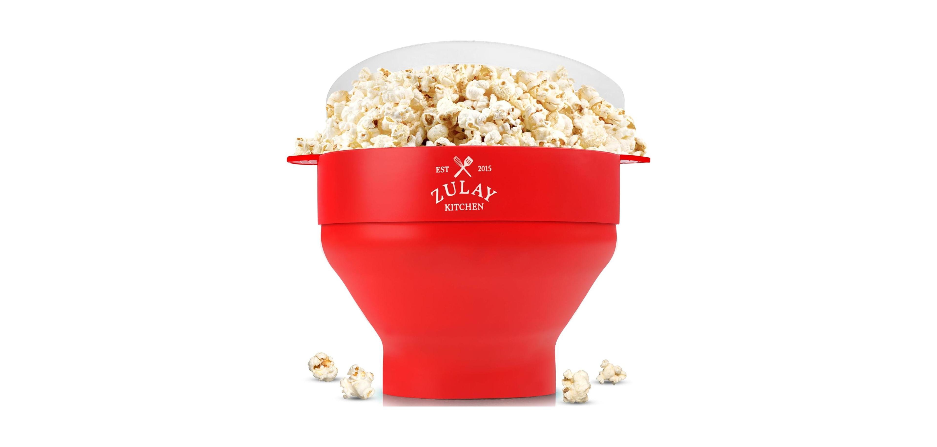 Microwave Popcorn Popper - Bpa Free Silicone Bowl