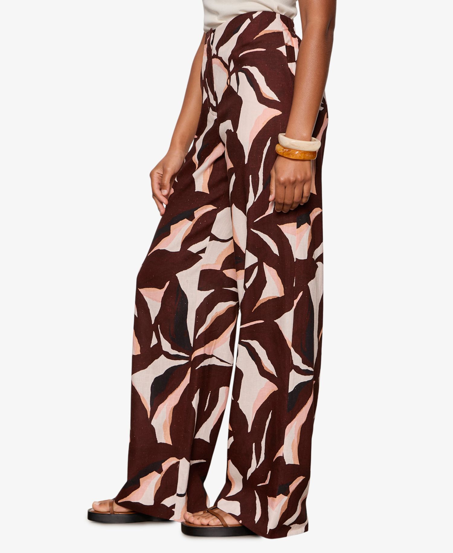 Women's Best Time Printed Mid-Rise Pants
