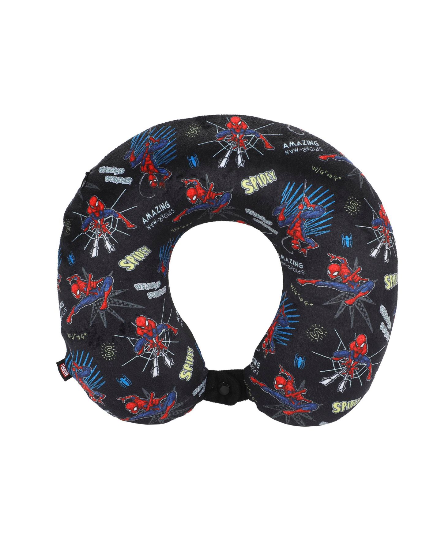 Spider-Man Mask and Character Print 3-Piece Neck Pillow Set, цвет: Spider-Man Mask & Character — фото 2