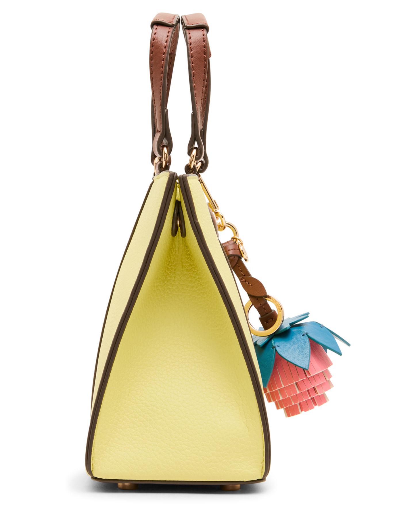 Женская маленькая сумка-тоут Anne Klein, цвет: Жёлтый — фото 5