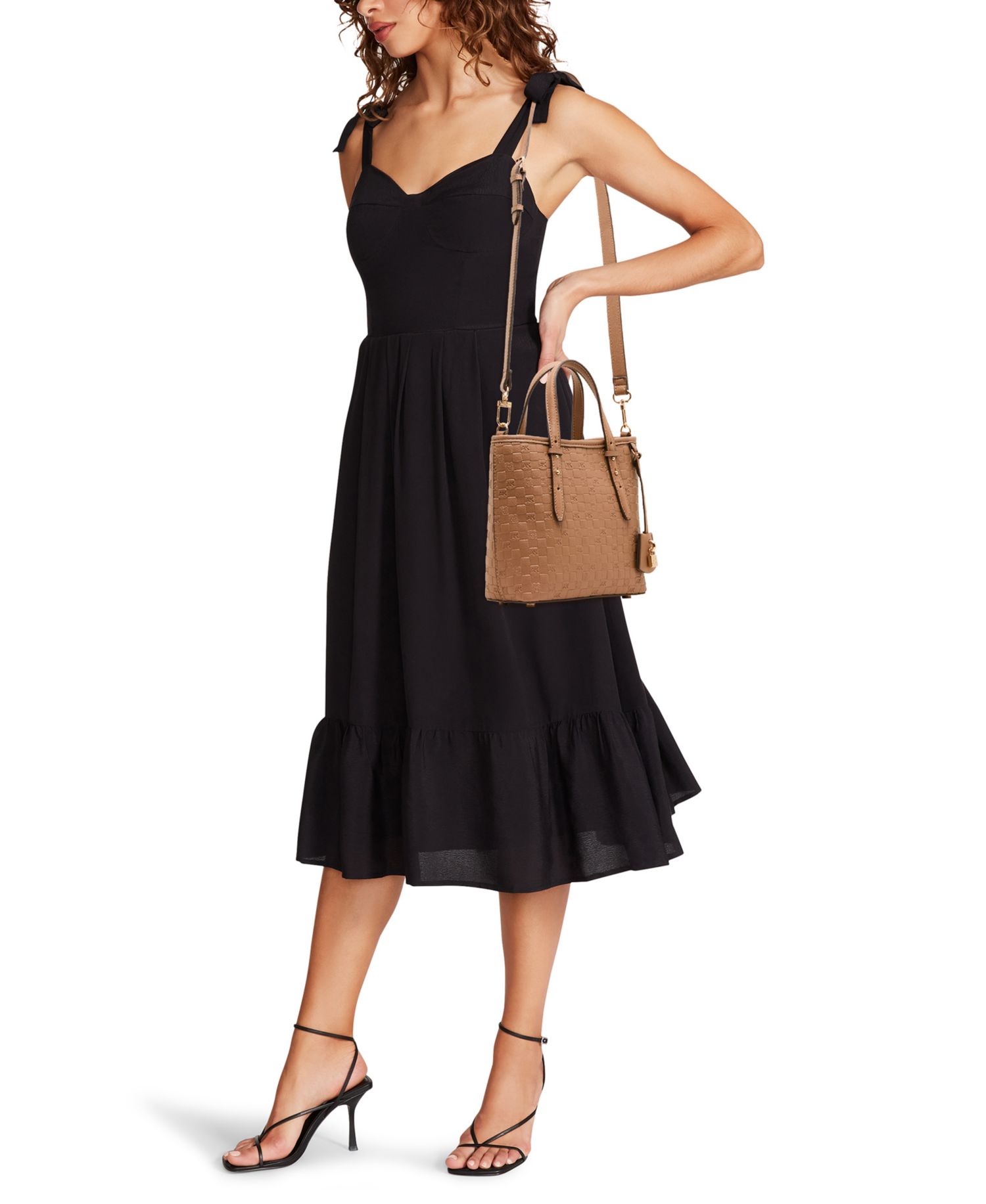 Embossed Mini Tote Handbag