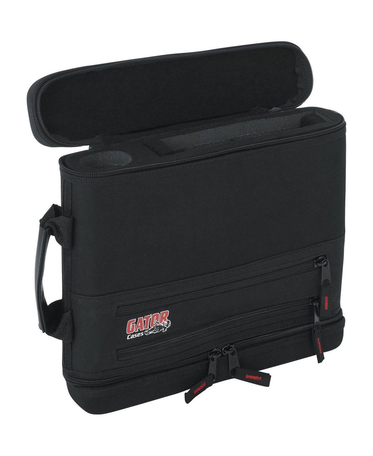 Gator Cases Gm1WEVA Wireless System Lightweight Case  Holds HalfRack Wireless Mic Unit