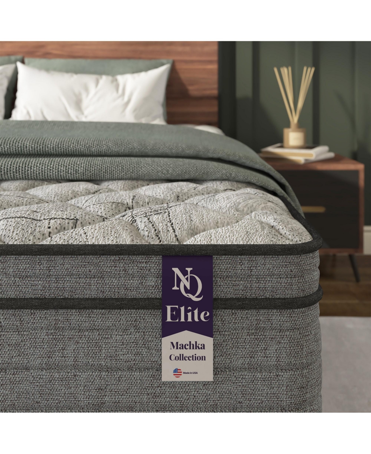 Clihome Elite Series Machka 12 Inch Cooling Gel Hybrid Mattress
