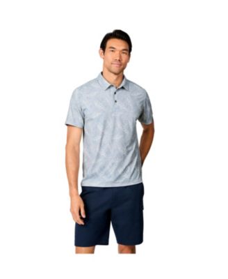 Men's SunFree UPF Printed Polo Shirt