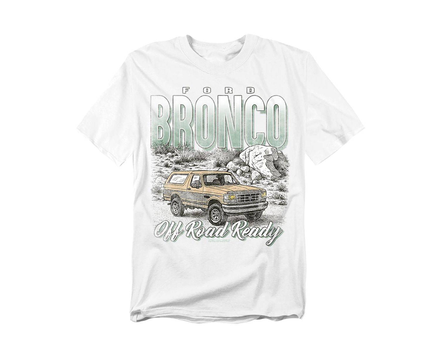 Men's Ford Bronco Off Road Desert T-Shirt