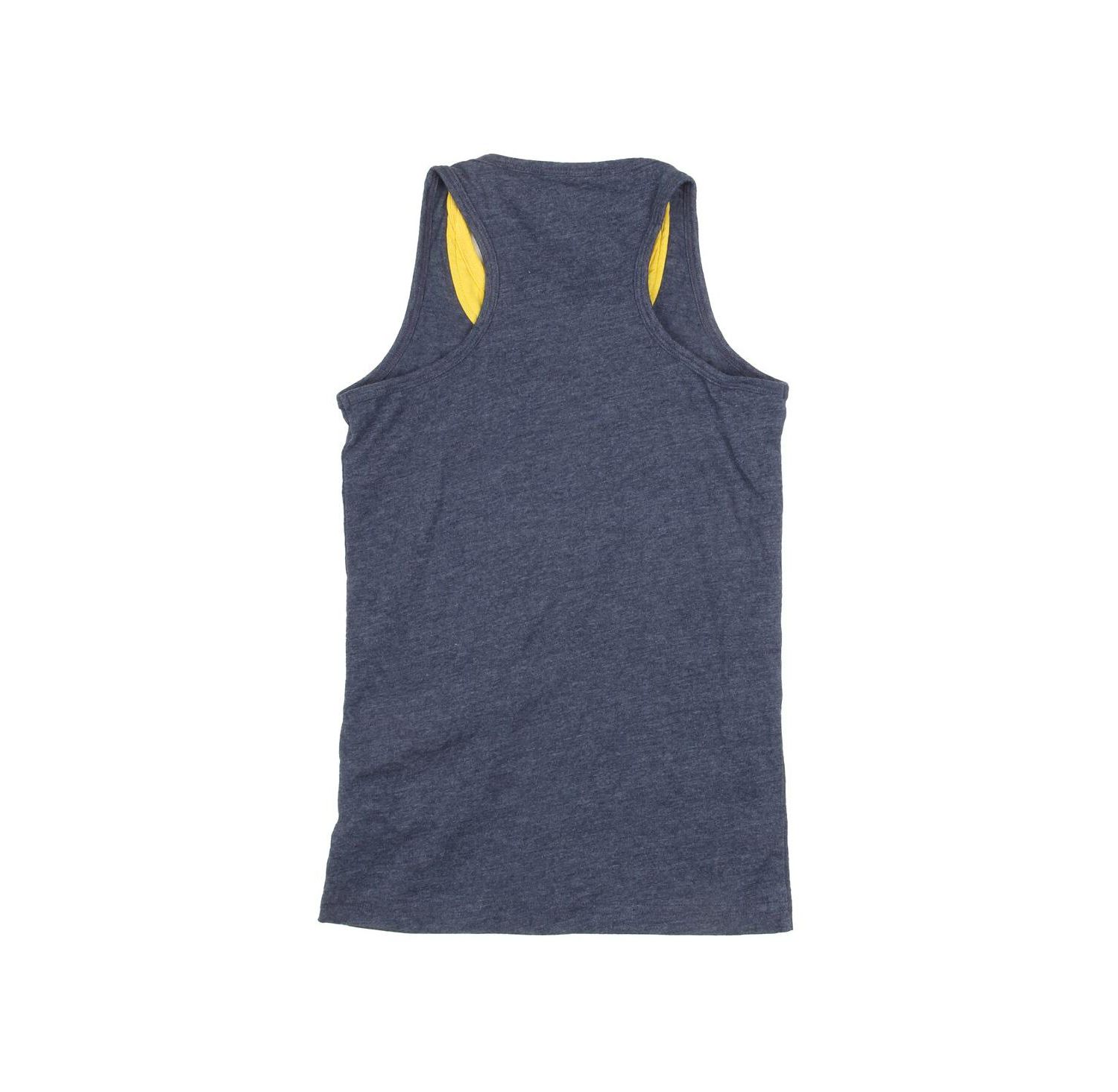 Girls Preschool Navy Michigan Wolverines Racerback Tank Top